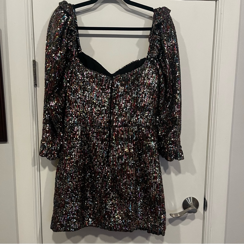 Iorane Multi Color Sequin Party Dress - image 6